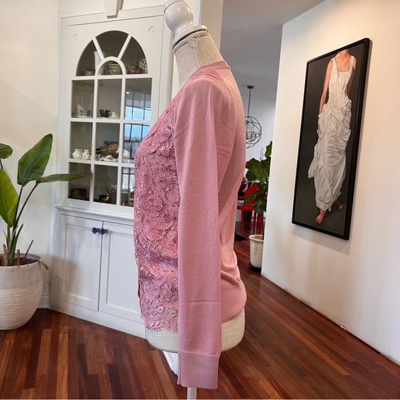 Pink Lace Cardigan - Picture 5 of 8
